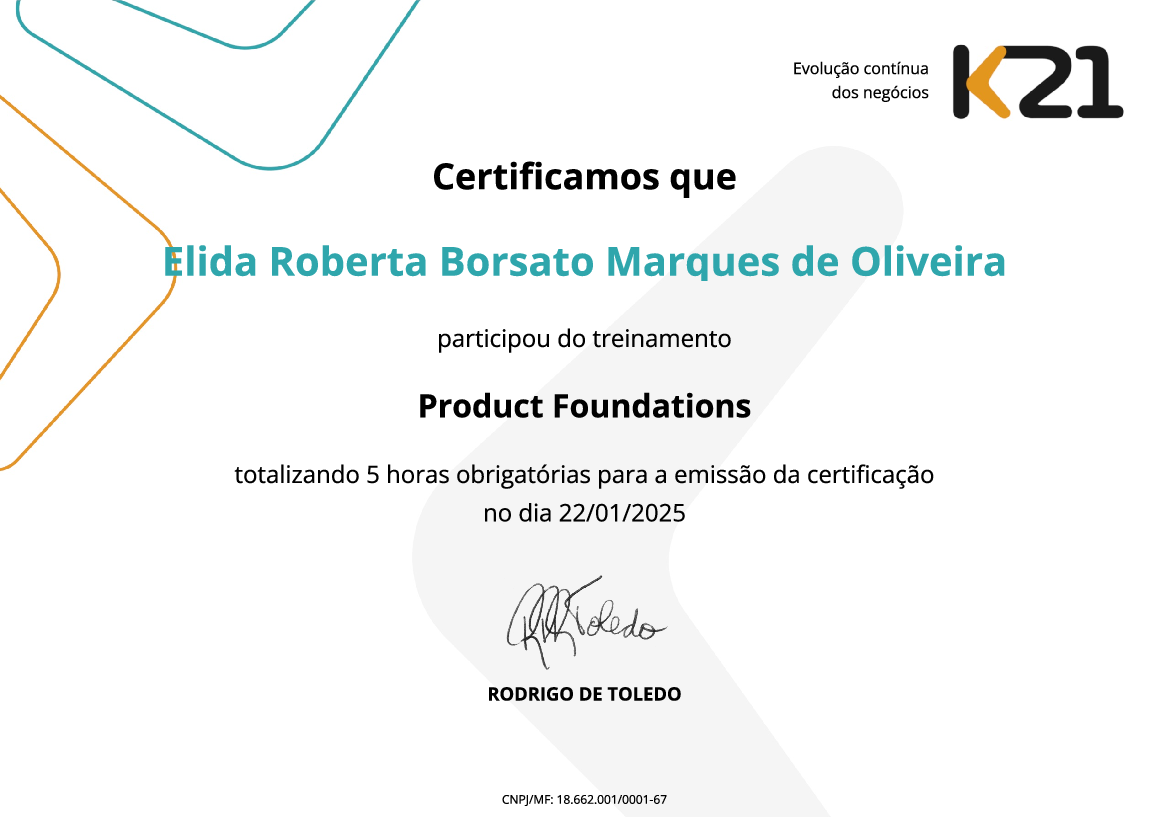 Certificado K21